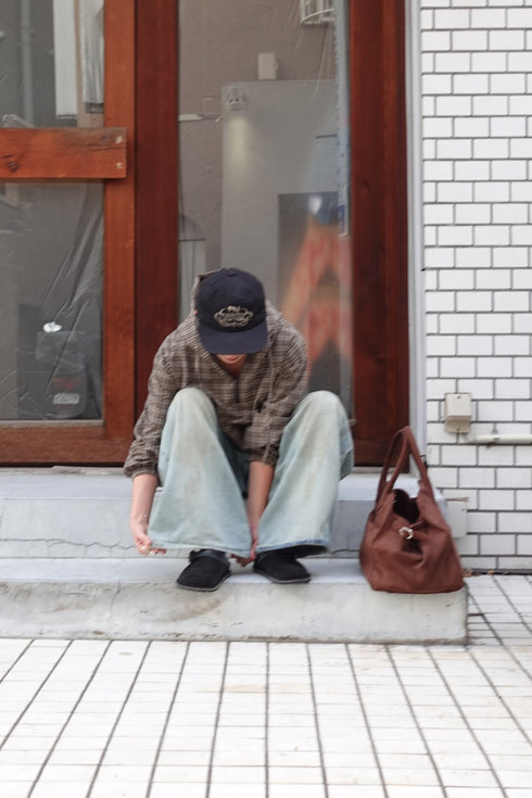 チェックアノラックパーカー